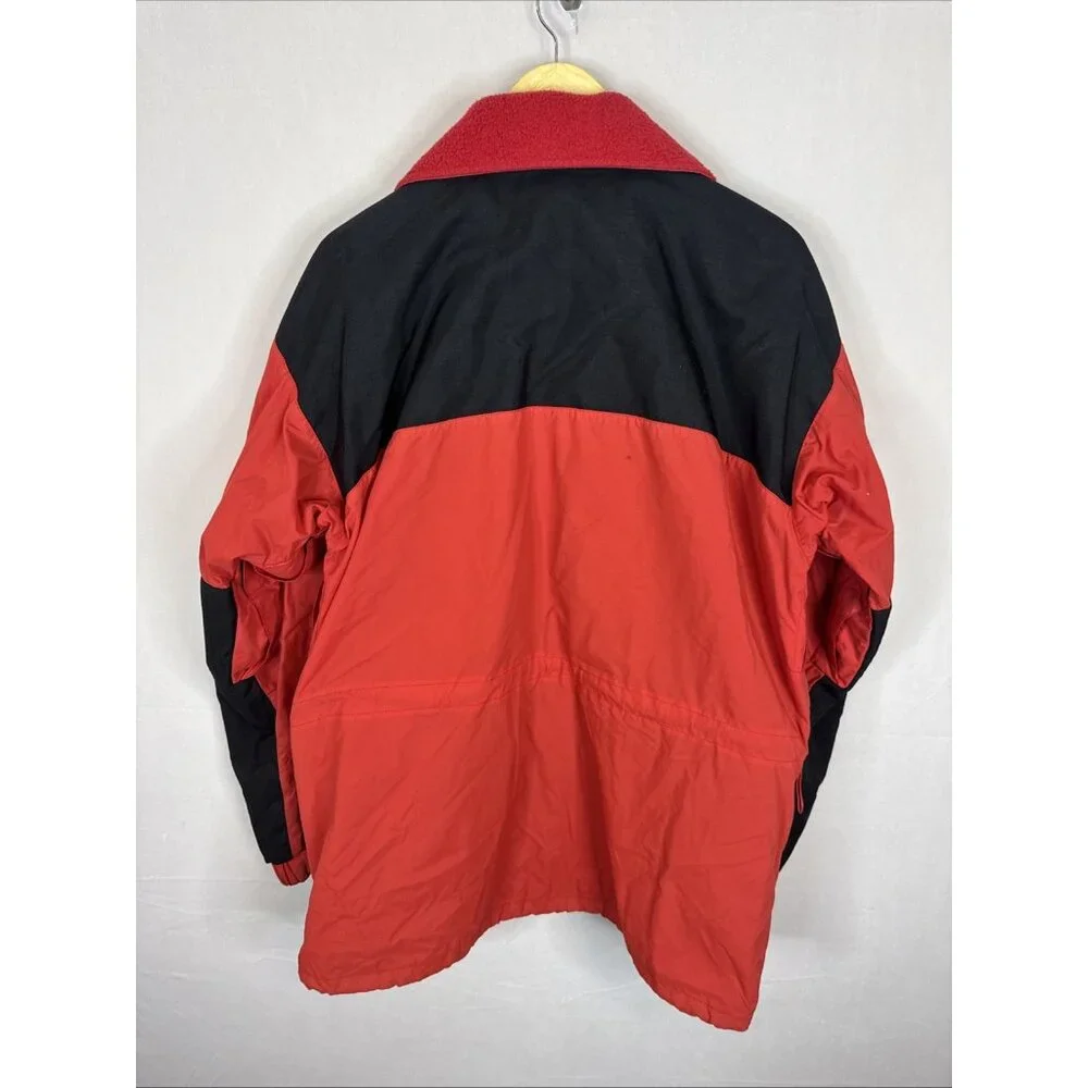 Vintage Ski-Doo Bombardier Men’s Jacket Large Red Black Snowmobile Coat‎ Canada